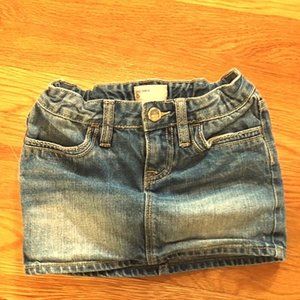 jean skirt